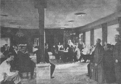 Общее собрание старообрядческой Богородско-Глуховской общины. Фото 1909 г.