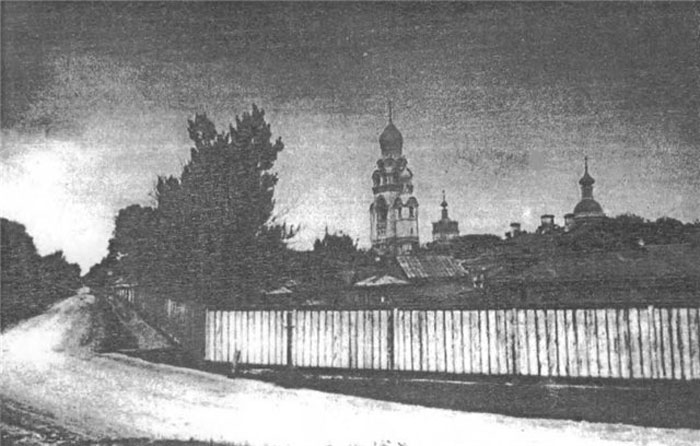 Вид на Рогожский поселок. 1920-е годы.