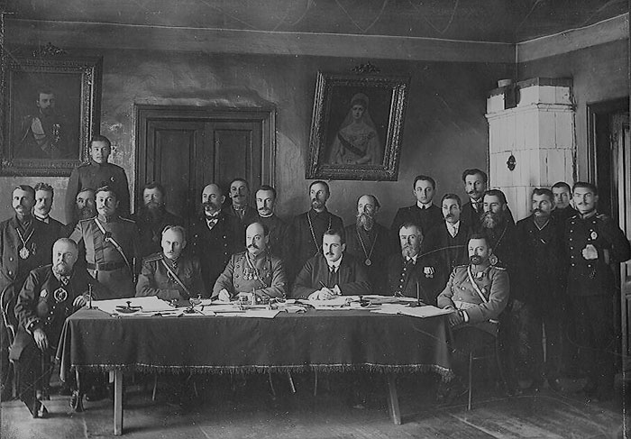Заседание Богородского уездного воинского присутствия. 1912 год