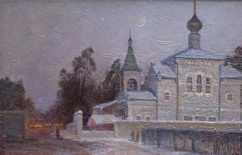 Юрий Симонюк. Церковь Константина Богородского. х.м., 40х60, 2006