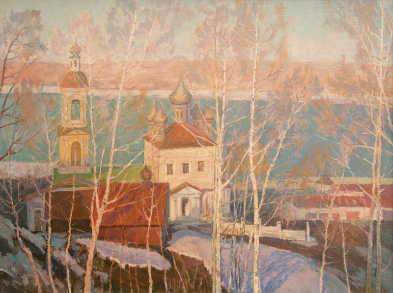 Юрий Симонюк. Плёс. х.м., 60х80, 2008 