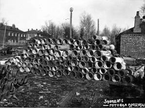 Завод керамиковых труб, фотоснимки нач. 1930-х гг. 