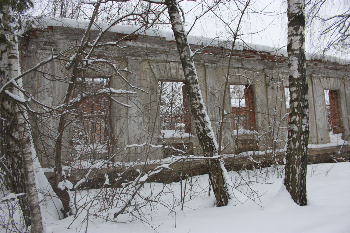 Окна западного крыла ремесленного училища. Фото 2011 г.
