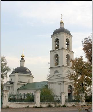 Храм Богоявления в селе Бисерово
