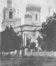 Церковь Тихвинской иконы Божьей Матери.