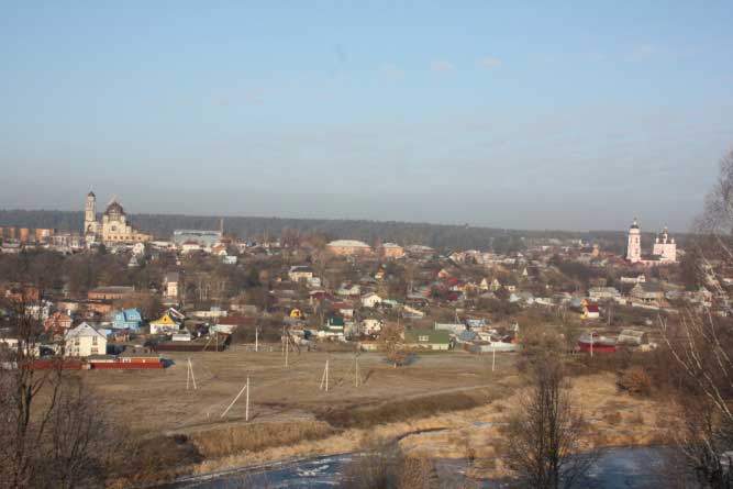 Вид на Боровск с Высоково