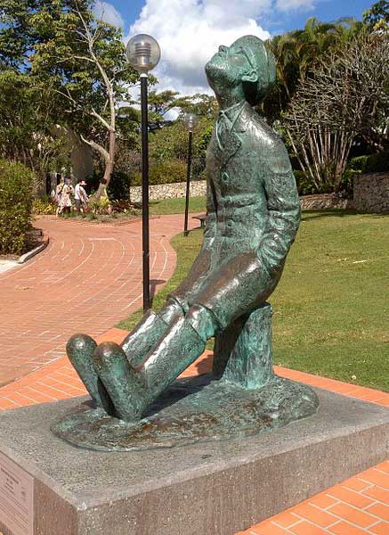 Памятник Циолковскому в Брисбене, Австралия