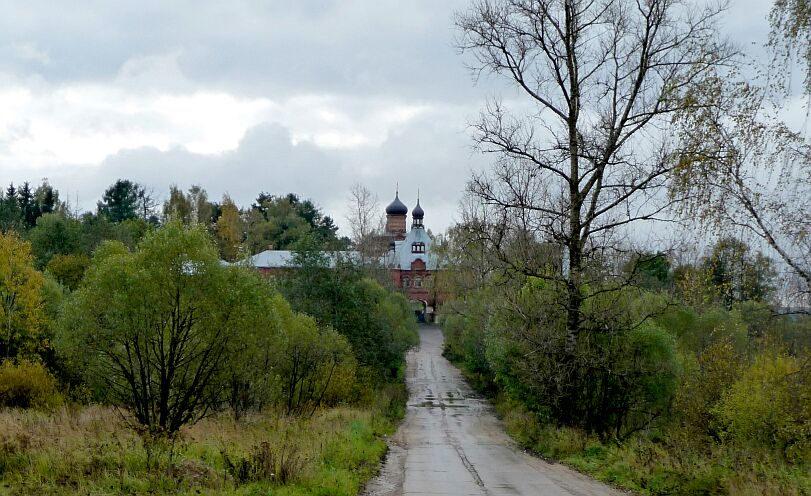 Зосимова пустынь. Въезд