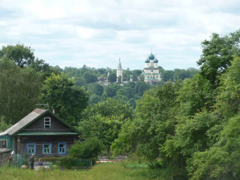 Тутаев, вид на Борисоглебск