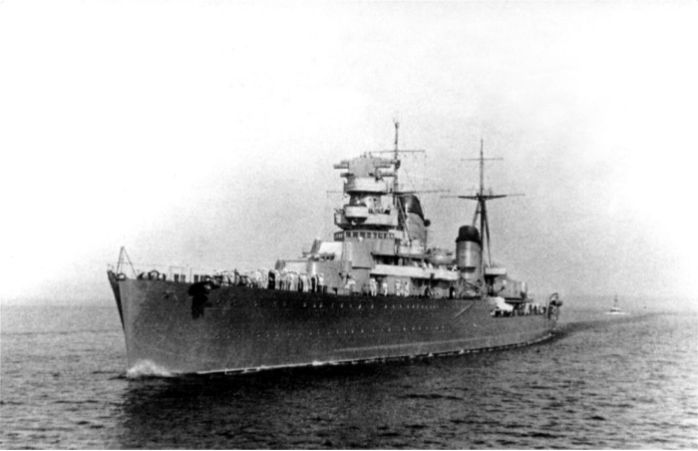 Крейсер «Максим Горький» 1941 г.