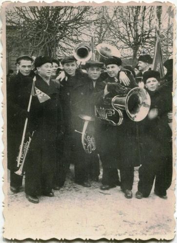 Фабричный духовой оркестр, 1956-1960 гг.