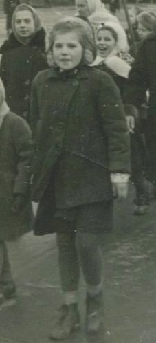 Люда Евдокимова, 1948 год 