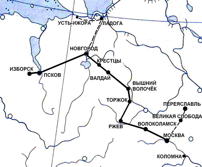 Карта маршрутов великий новгород. Великий Новгород Валдай на карте России. Псков и Новгород на карте. Маршрут Валдай - Великий Новгород на карте. Великий Новгород Валдай маршрут.