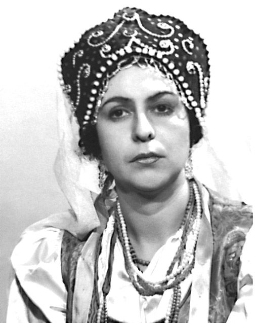 Т.И. Андреева  в роли Любаши «Царская невеста» 1954