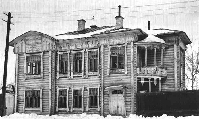 Дом № 51 на ул. Окружной. Фото середины XX в.