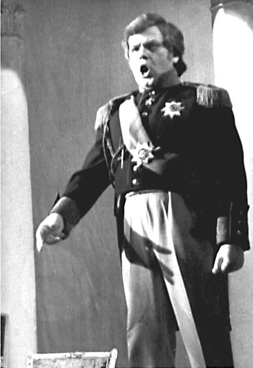 В.Ю. Шишковский в роли Гремина, 1977 год «Евгений Онегин»