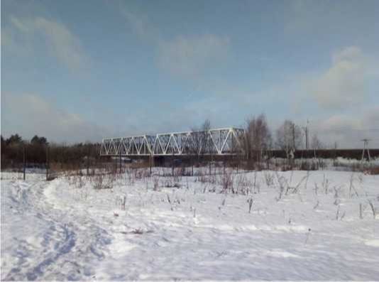 Железнодорожный мост около б. казармы «Фаянка».