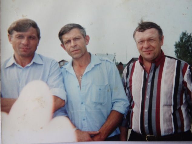 Зяблевы (слева направо): Виктор, Николай и Юрий