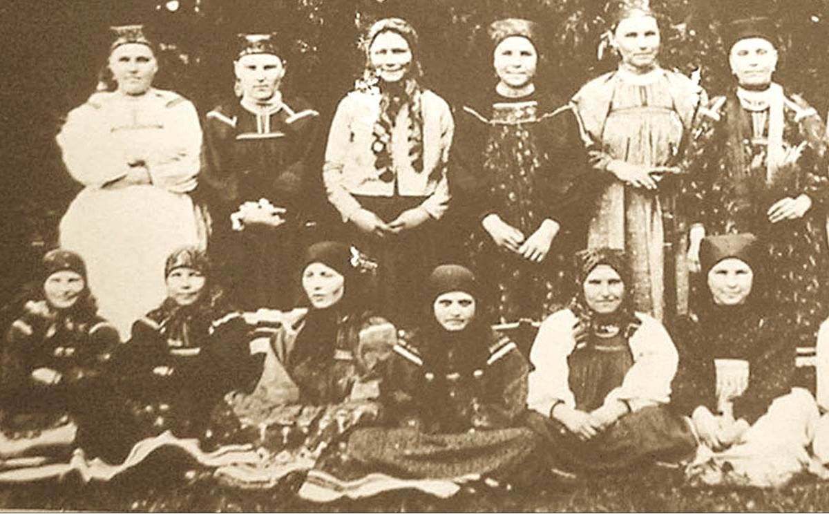 1920-е годы. Татары на празднике в парке фабрики (Соболево-Щелково). Фото из ИКМ Щелково