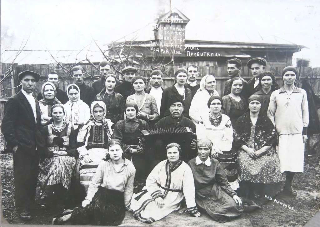 Татары в хоре Соболевской фабрики