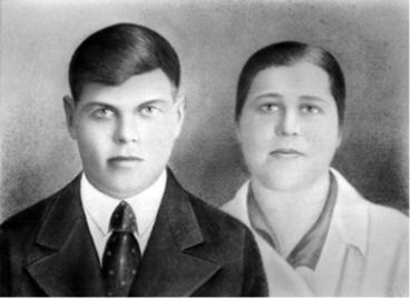 Агафонов С.П. с женой