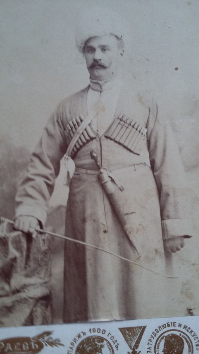 Василий Иванович Брунов на Кавказе в 1903 г