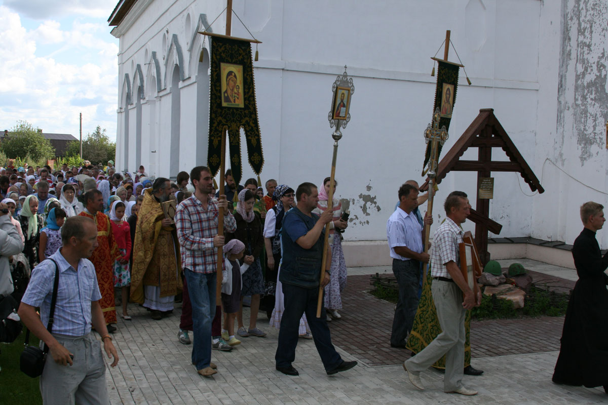 Престольный праздник в селе Новосергиево