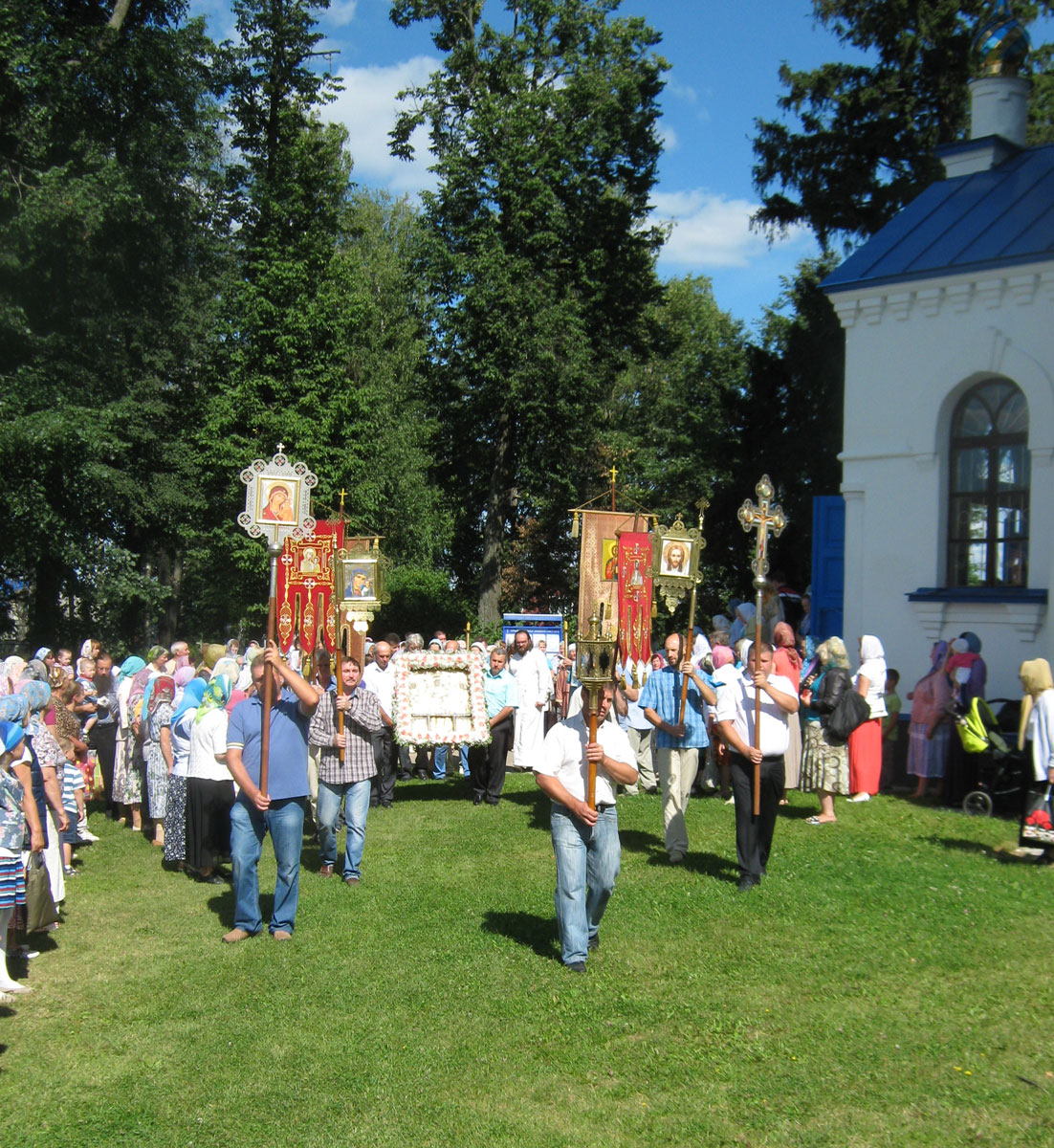 Праздник Чудотворой Кипрской иконы Божьей Матери в Стромыни