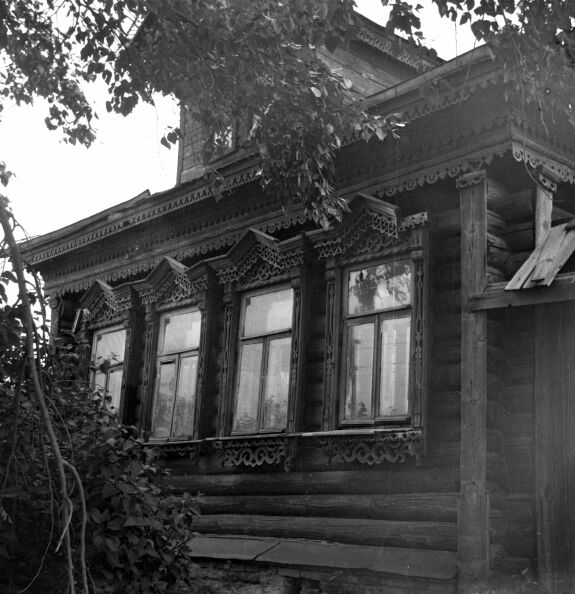 Обухово в 1946 году на фотографиях Вячеслава Дмитриевича Цицинова. Дом в Шалово 