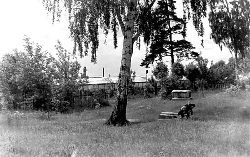 Старообрядческое Прокунинское кладбище, 1960-е годы, надгробие 