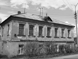Дом на Павловской улице, предположительно принадлежавший городскому голове Ф.П. Манаеву 