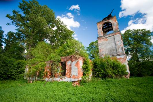 Погост Троице-Чижи. Фото Олега Коновалова. 2006 год 