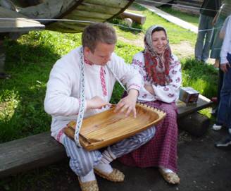 Русское народное пение под гусли