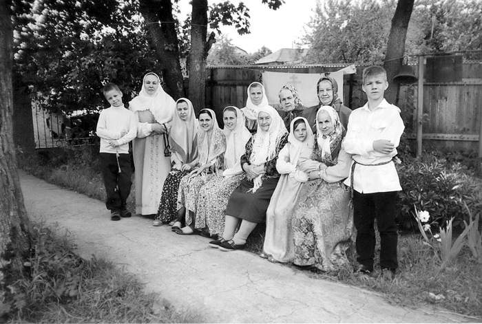 Прихожане андроновского храма