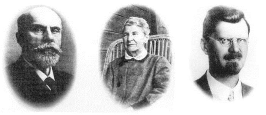 Сергей Иванович, Мария Александровна и Сергей Сергеевич. 1920-е годы