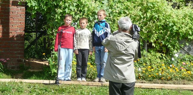 Фоторепортаж с праздника посвящённого 111-летию свадьбы Федора Ивановича Шаляпина и итальянской балерины Иолы Игнацио Ло-Прести в Спасской церкви села Гагино