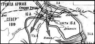 В ноябре формировалась Ударные армии, сражавшиеся потом под Старой Руссой. Красноармеец 47-й отдельной стрелковой бригады 1-й Ударной армии воевал с 29 ноября на Западном фронте в Московской битве. 25 января его армия была переведена в резерв Ставки и бойцы смогли передохнуть, но 2 февраля она уже ускоренным маршем шла на Северо-Западный фронт. Здесь еще с 7 января уже шли сражения, и 1-я Ударная, пройдя маршем по фронту (пуктир марша на карте правом верхнем углу), ударила свежими силами на юг между Старой Руссой и Демянском и прорвала на десятки километров немецкую оборону. Последнее письмо солдат прислал от 5 февраля 1942, возможно, перед началом этого прорыва. 25 февраля (по другим данным 8 февраля) в ожесточенных боях бригады сомкнули кольцо вокруг Демянска. Леса, болота, жестокие бои, суровая зима – здесь и пропал в феврале без вести наш земляк.