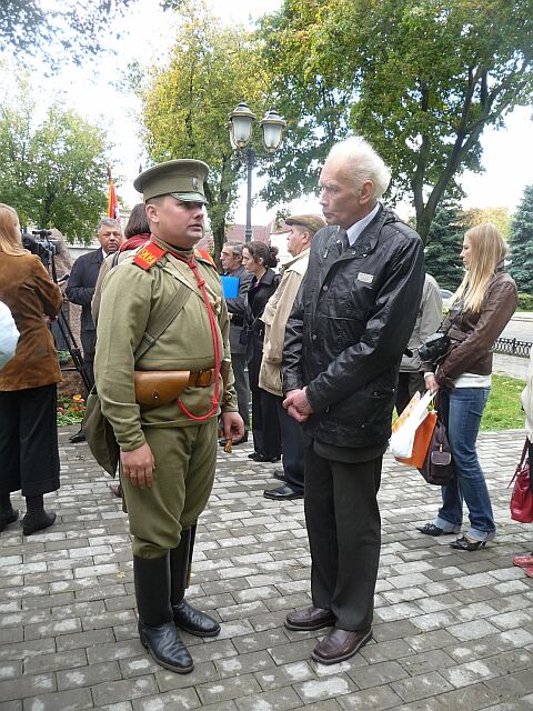 26 сентября в г. Ногинске состоялось торжественное открытие памятника воинам 209-ого Богородского пехотного полка времён Первой Мировой войны. Андрей Царёв, руководитель клуба 