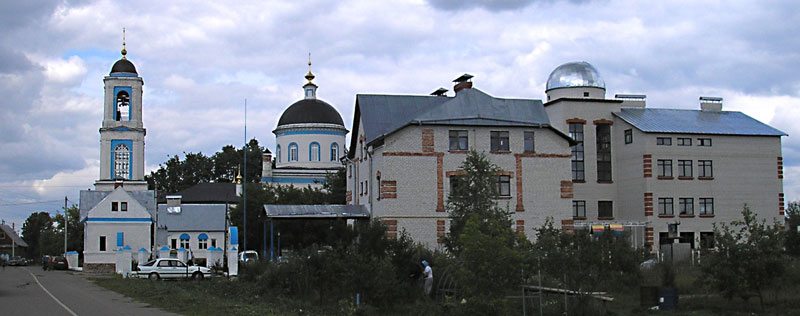 Тихвинский храм с. Душеново с православной гимназией